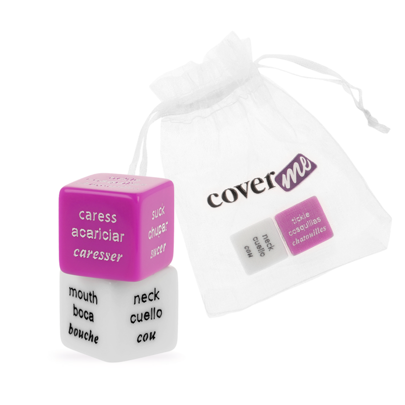 Jeu de dés érotiques trilingue — COVERME
