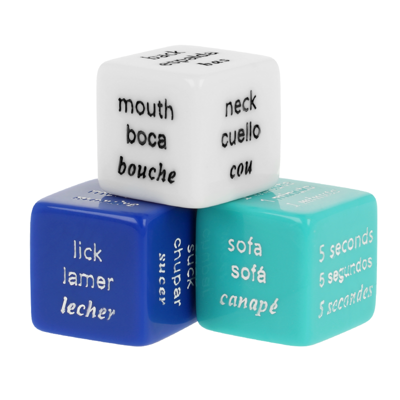 Jeu de dés érotiques en résine — WATERFEEL