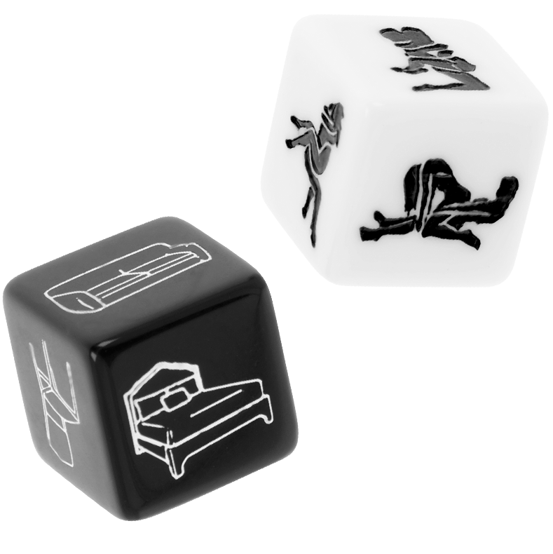 Dés de jeu fétichiste position et lieu — FETISH SUBMISSIVE