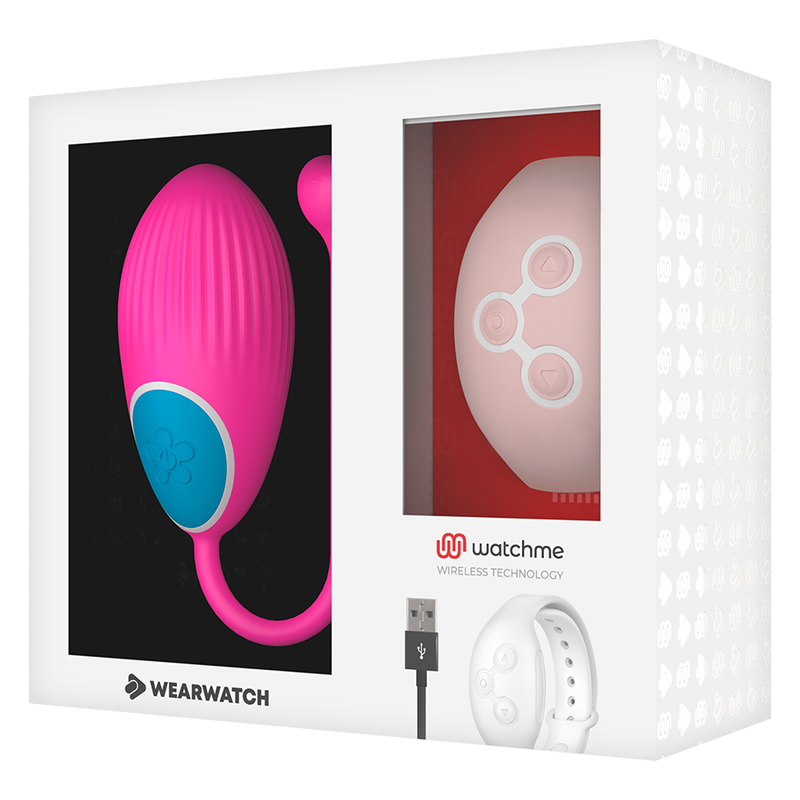 Oeuf vibrant télécommandé avec montre — WEARWATCH