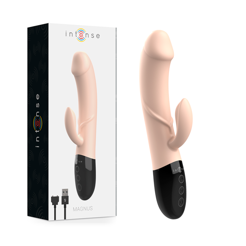 Vibrateur naturel rechargeable dual — INTENSE HIGH TECH