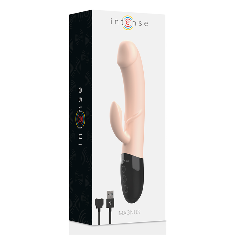 Vibrateur naturel rechargeable dual — INTENSE HIGH TECH