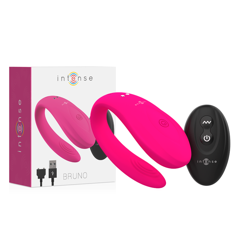 Vibromasseur couple double stimulation télécommandé — INTENSE REMOTE CONTROL