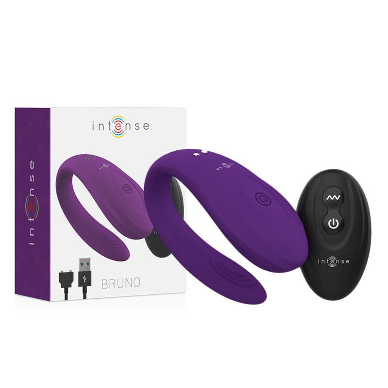 Vibromasseur duo pour couple avec télécommande — INTENSE REMOTE CONTROL