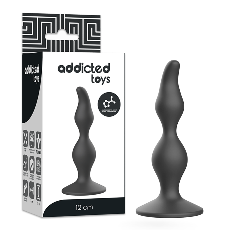 Plug anal progressif 12 cm — ADDICTED TOYS