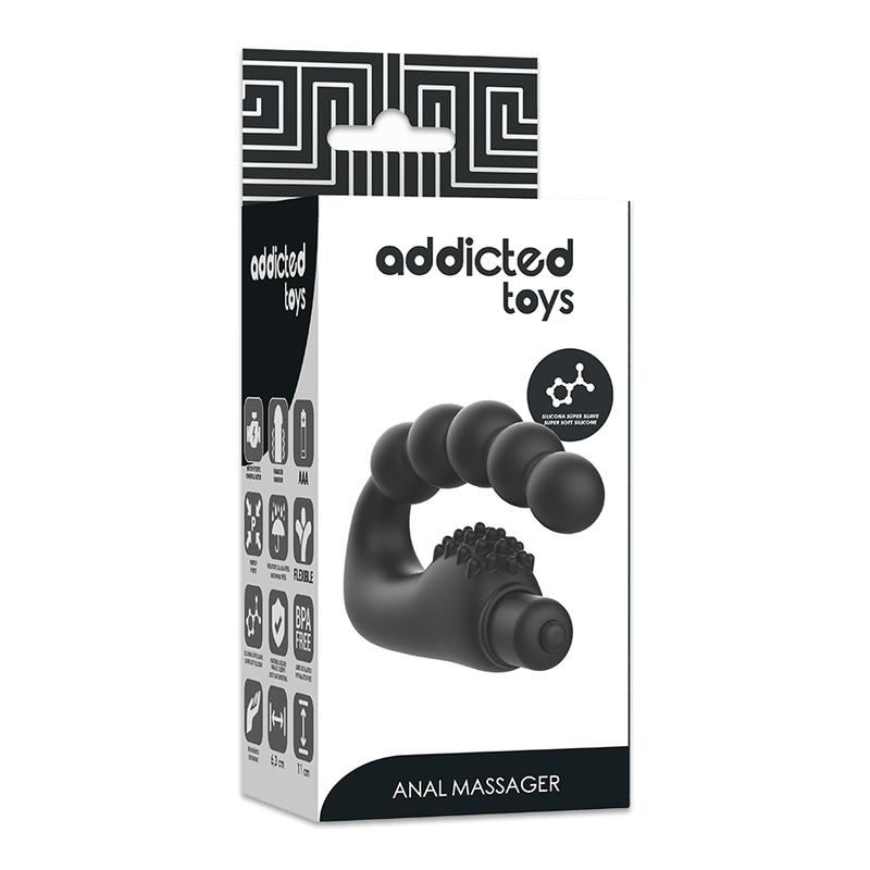 Masseur prostatique vibrant flexible — ADDICTED TOYS