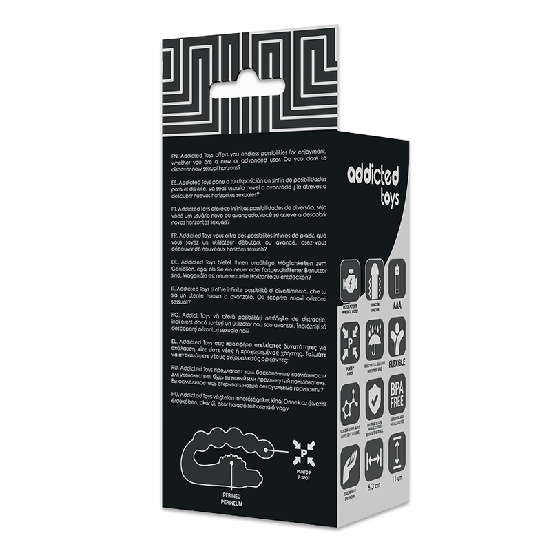 Masseur prostatique vibrant flexible — ADDICTED TOYS