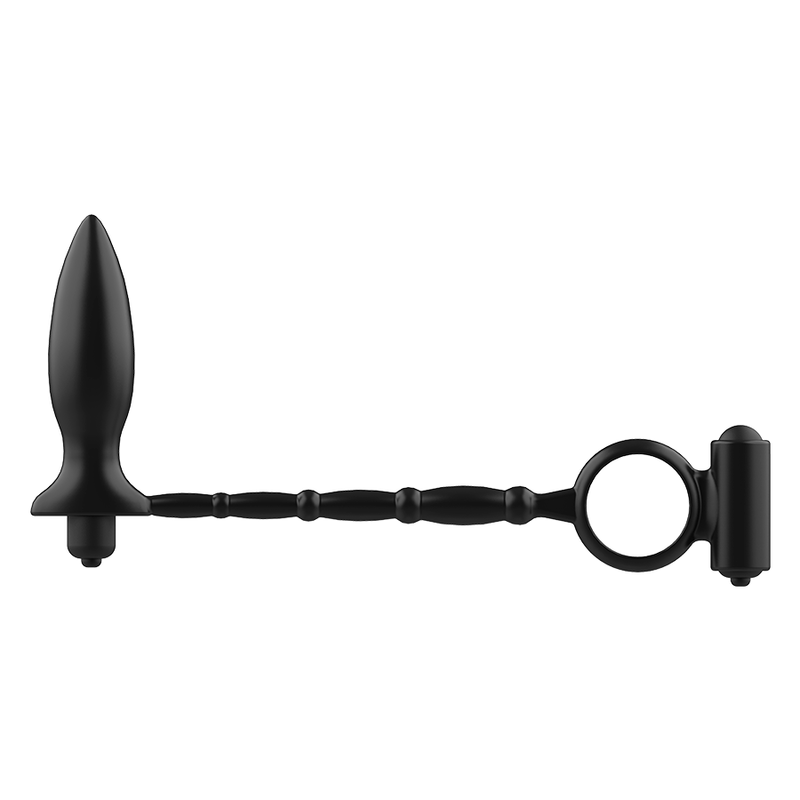 Plug anal vibrant avec anneau — ADDICTED TOYS