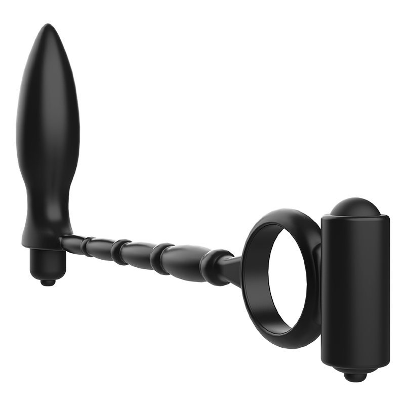 Plug anal vibrant avec anneau — ADDICTED TOYS