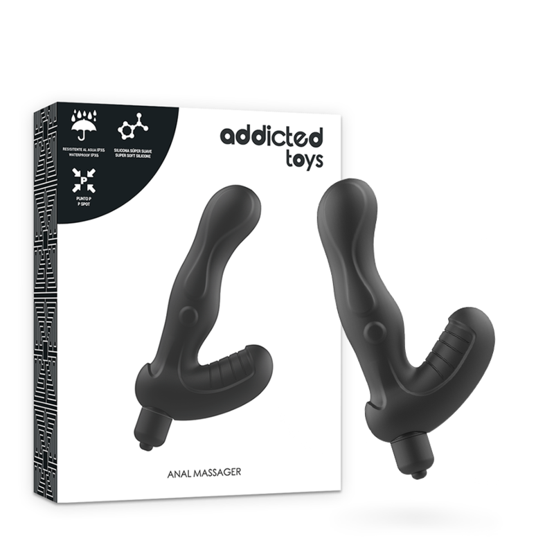 Stimulateur anal de prostate vibrant en silicone — ADDICTED TOYS