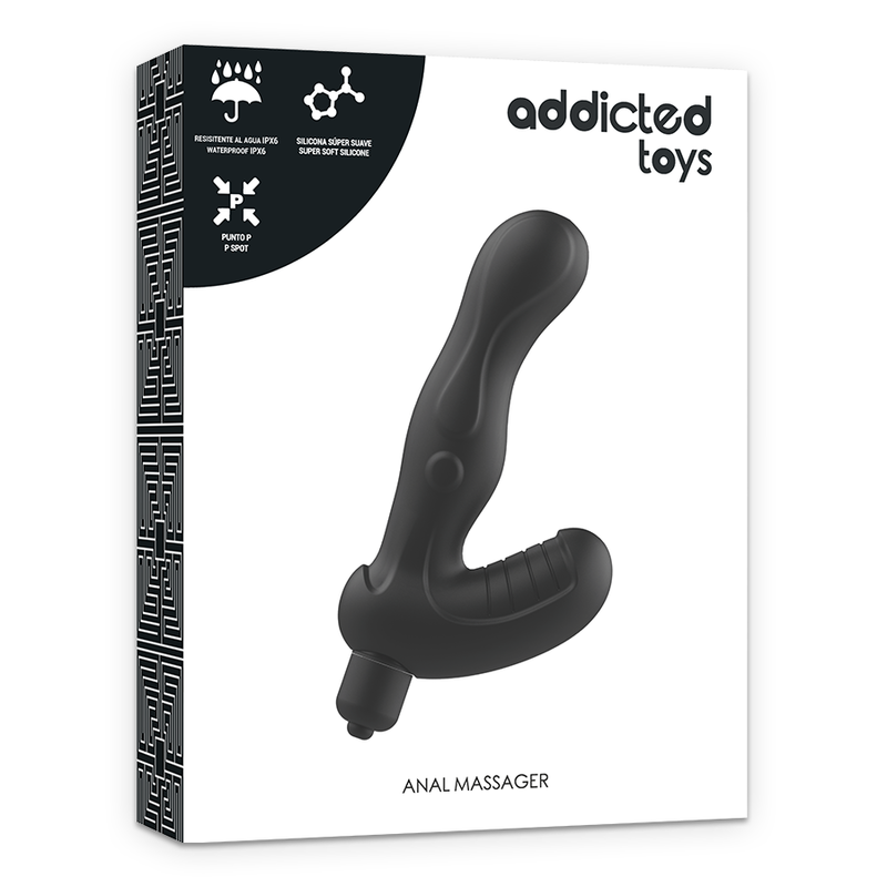 Stimulateur anal de prostate vibrant en silicone — ADDICTED TOYS
