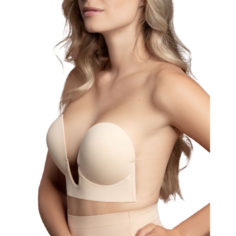 Soutien-gorge adhésif transformable beige — BYE BRA - BRAS