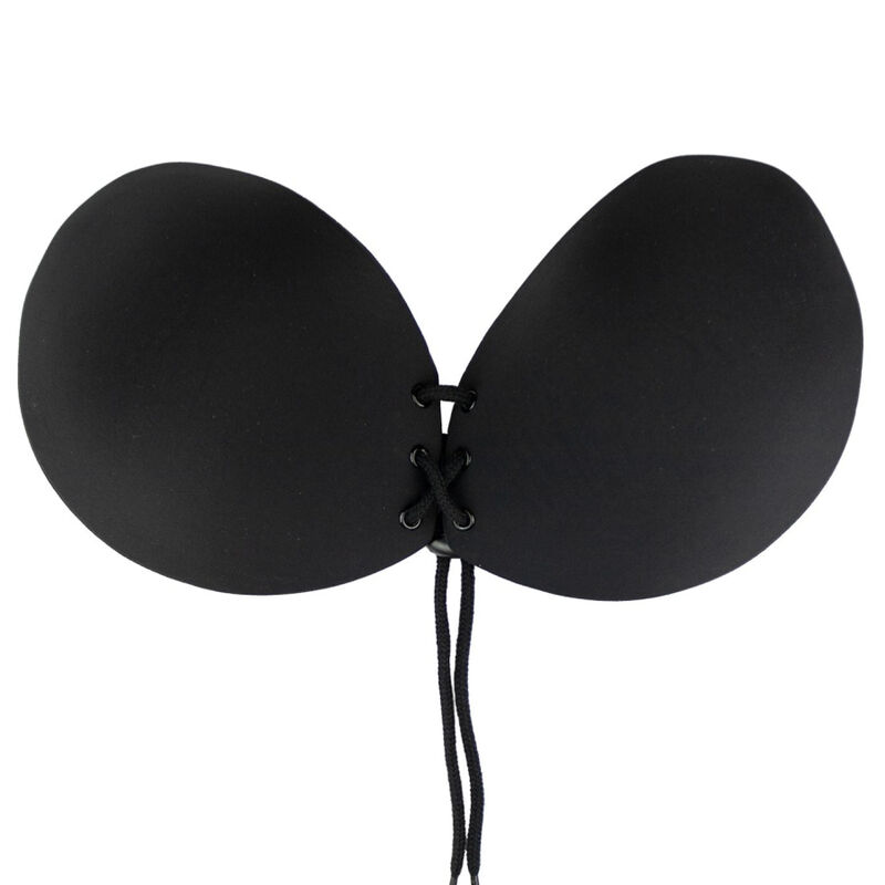 Soutien-gorge adhésif dentelle ronde à fermeture avant — BYE BRA - BRAS