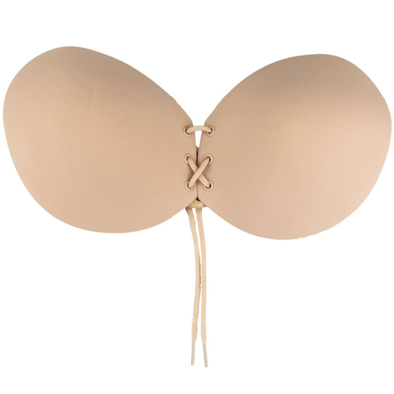 Soutien-gorge adhésif à nouer beige — BYE BRA - BRAS