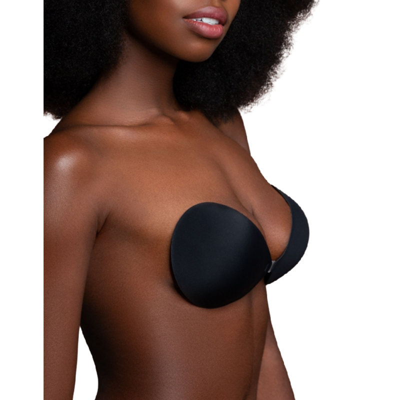 Soutien-gorge invisible adhésif noir bonnet C — BYE BRA