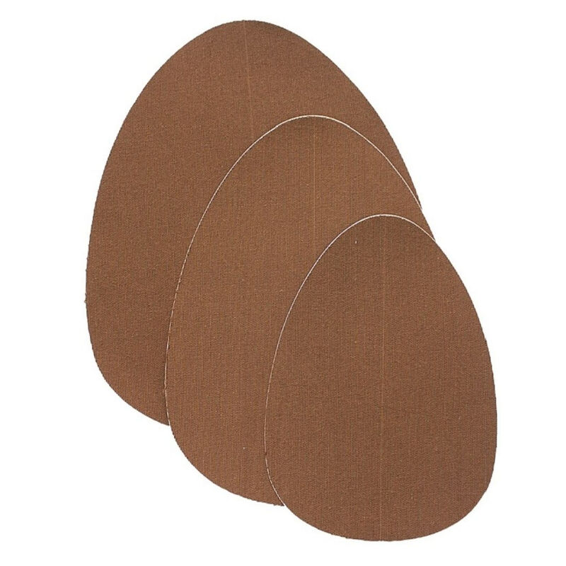 Coussinets de lifting adhésifs avec 3 paires satinées brun — BYE BRA - PULL UPS