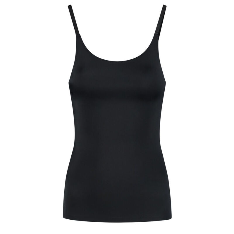 Débardeur invisible light control noir — BYE BRA - SHAPEWEAR