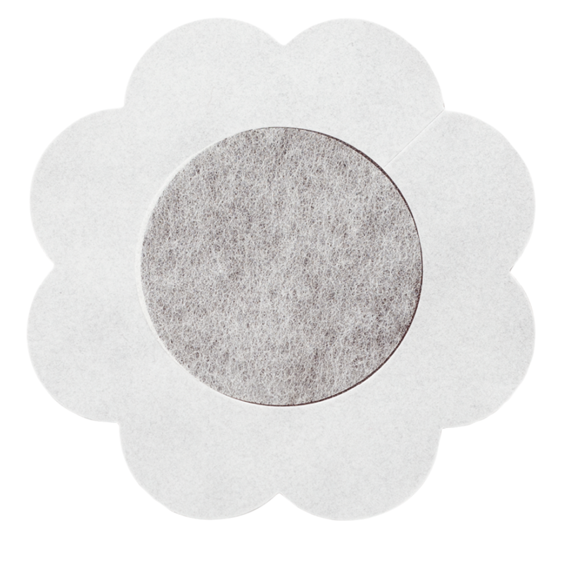 Pack de 3 coques fleur pour mamelons, taille XL — BYE BRA ACCESSORIES