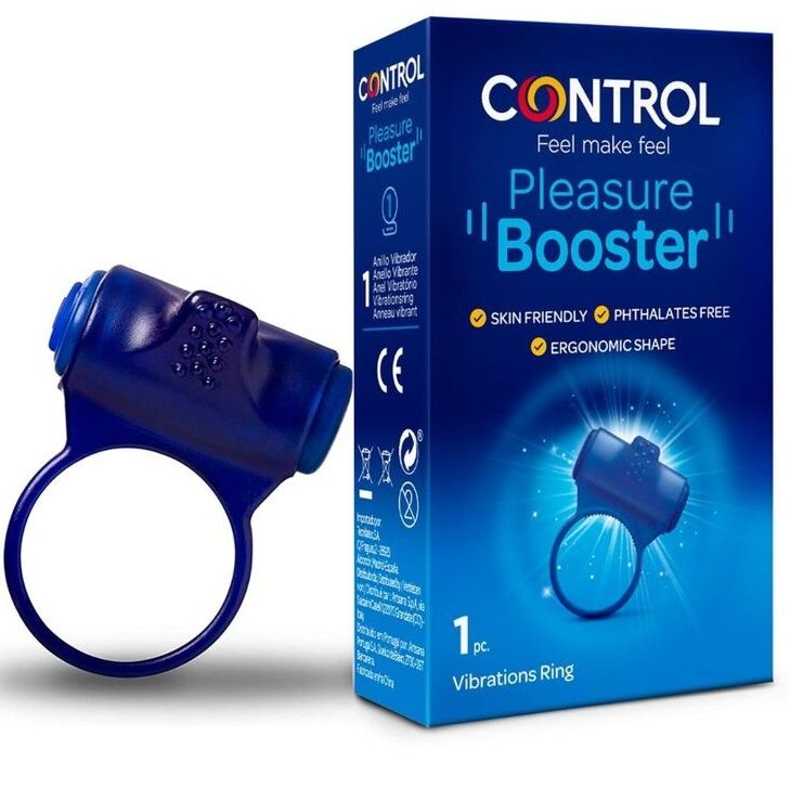 Anneau vibrant duo à tête stimulante — CONTROL TOYS