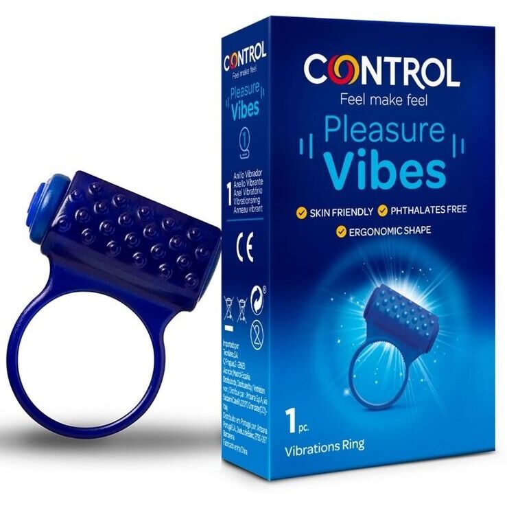 Anneau vibrant à picots — CONTROL TOYS