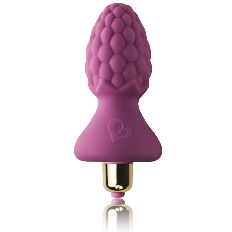 Plug anal vibrant framboise — ROCKS-OFF