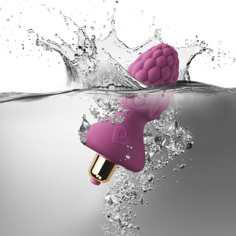 Plug anal vibrant framboise — ROCKS-OFF