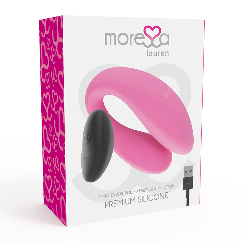 Stimulateur télécommandé pour couples Lauren — MORESSA