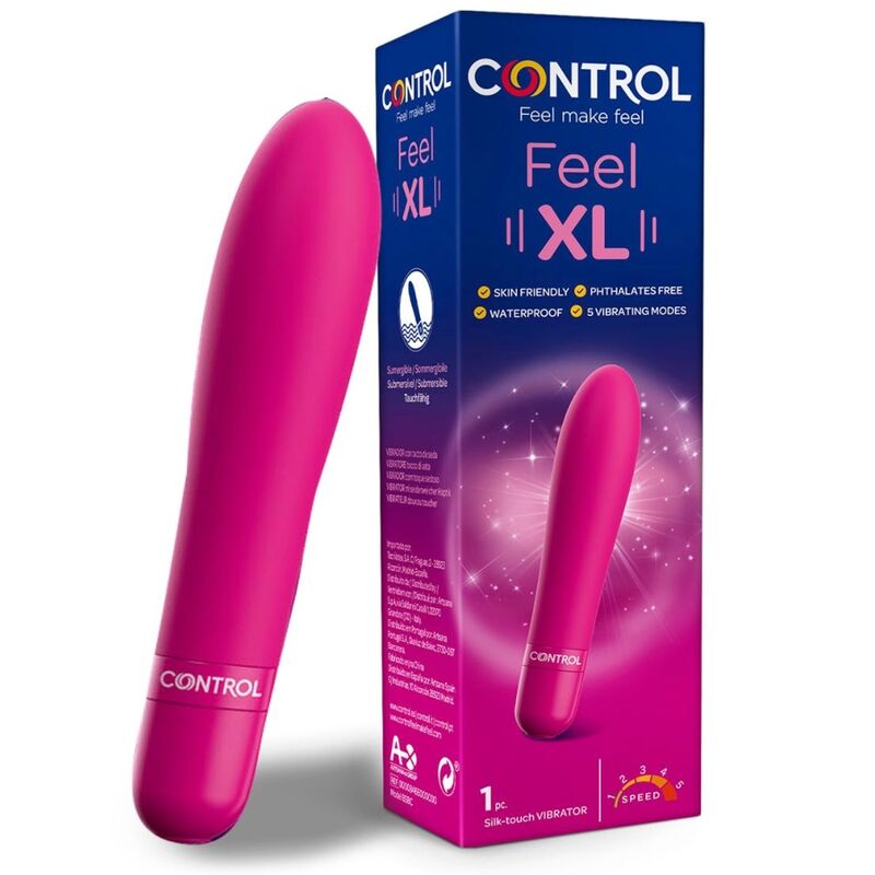 Vibromasseur vaginal Feel XL — CONTROL TOYS
