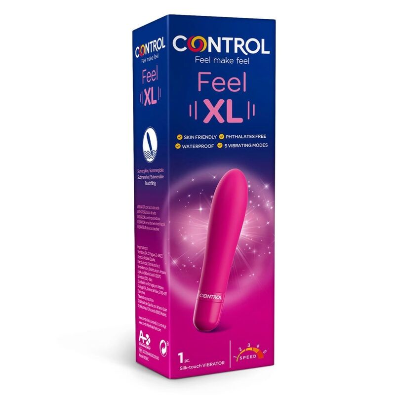 Vibromasseur vaginal Feel XL — CONTROL TOYS