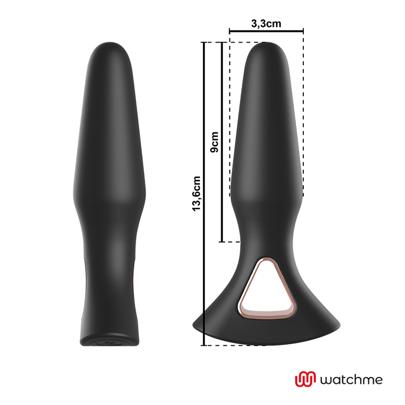 Plug anal vibrant connecté watchme — ANBIGUO