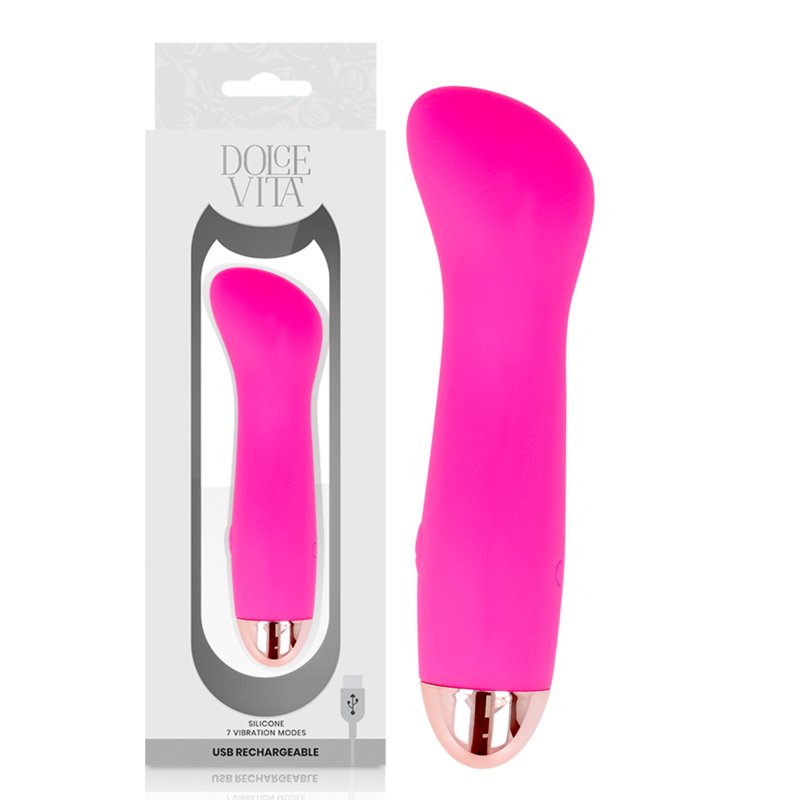 Vibrateur rechargeable à la rose soyeuse – DOLCE VITA