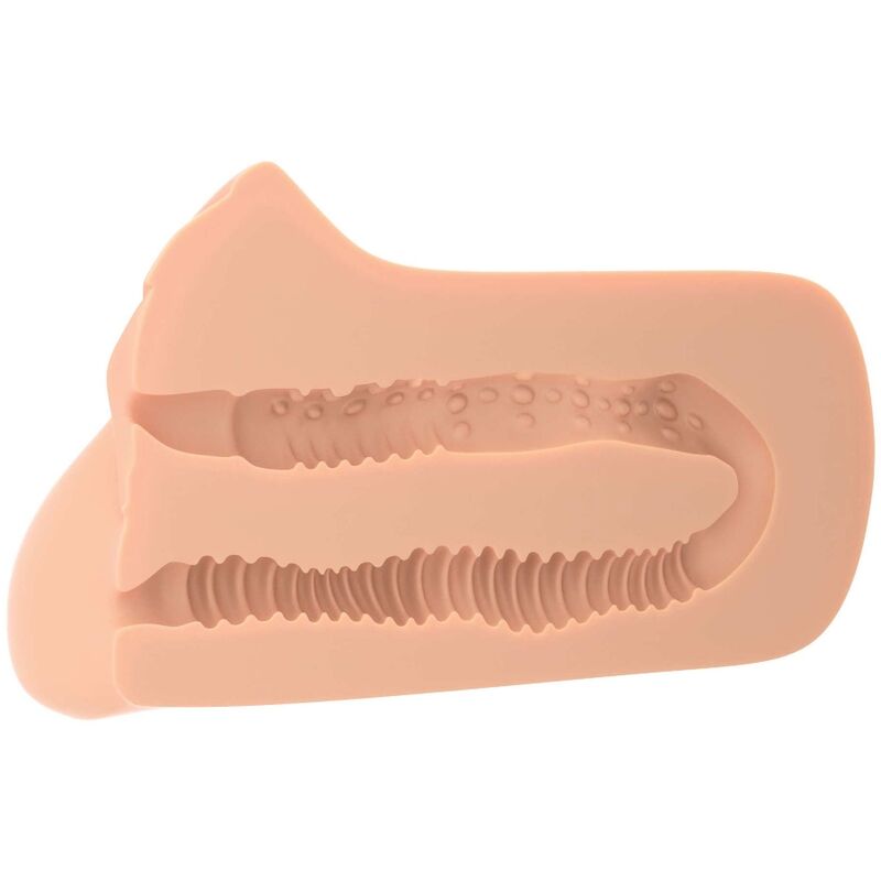 Double-Penetration Masturbator with Realistic Skin — PDX PLUS+