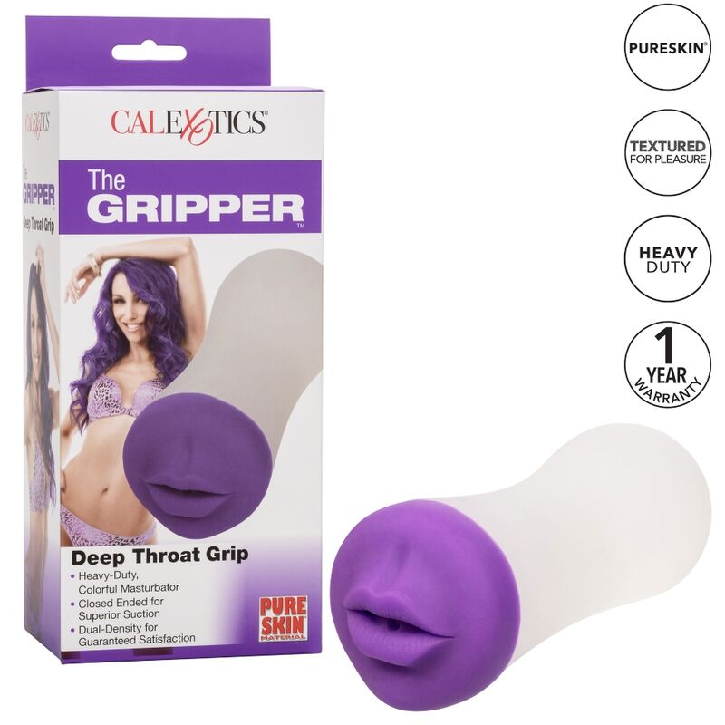 Masturbateur double densité à poignée ergonomique — CALEXOTICS