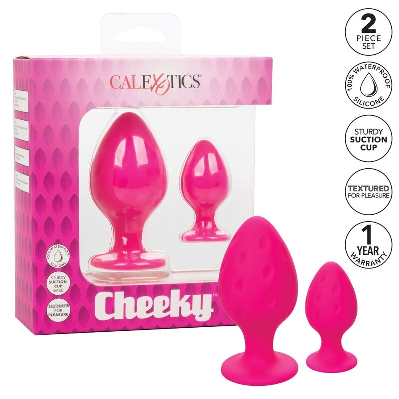 Bouchon anal sculpté Cheeky Rose — CALEXOTICS