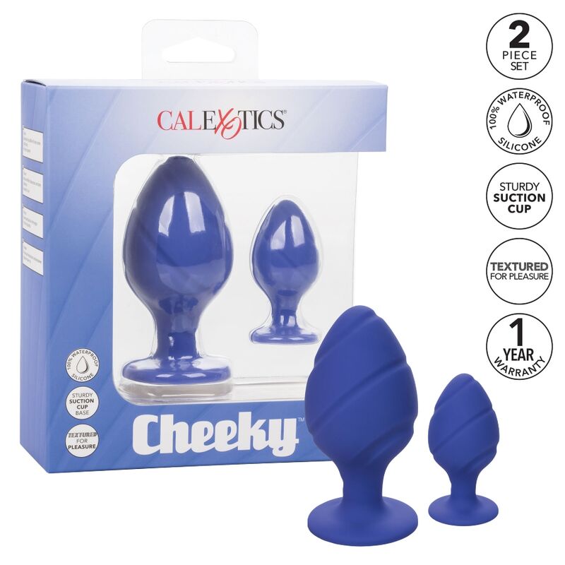 Bouchon anal cheeky violet — CALEXOTICS