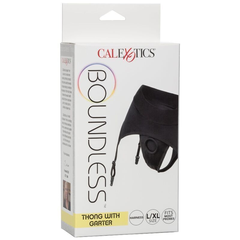 Harnais string avec jarretière ajustable — CALEXOTICS