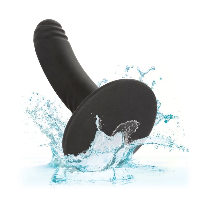 Gode courbé 12 cm à ventouse — CALEXOTICS