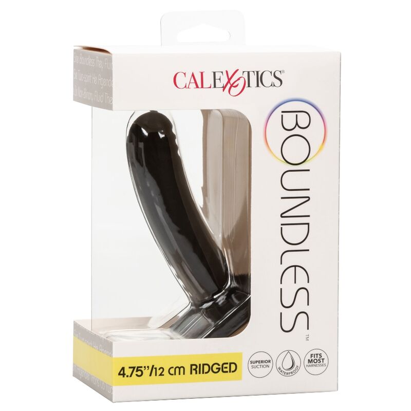Gode courbé 12 cm à ventouse — CALEXOTICS