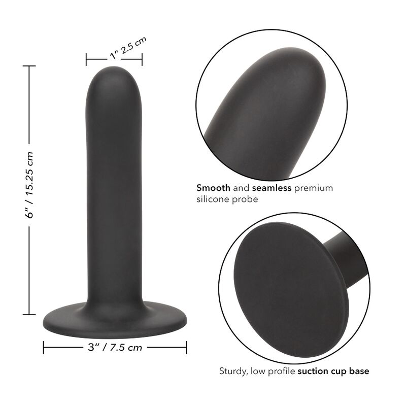 Sonde lisse Boundless 15 cm compatible harnais — CALEXOTICS