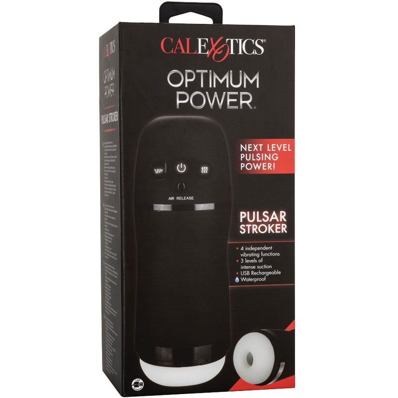 Masturbateur vibrant à aspiration puissante — CALEXOTICS