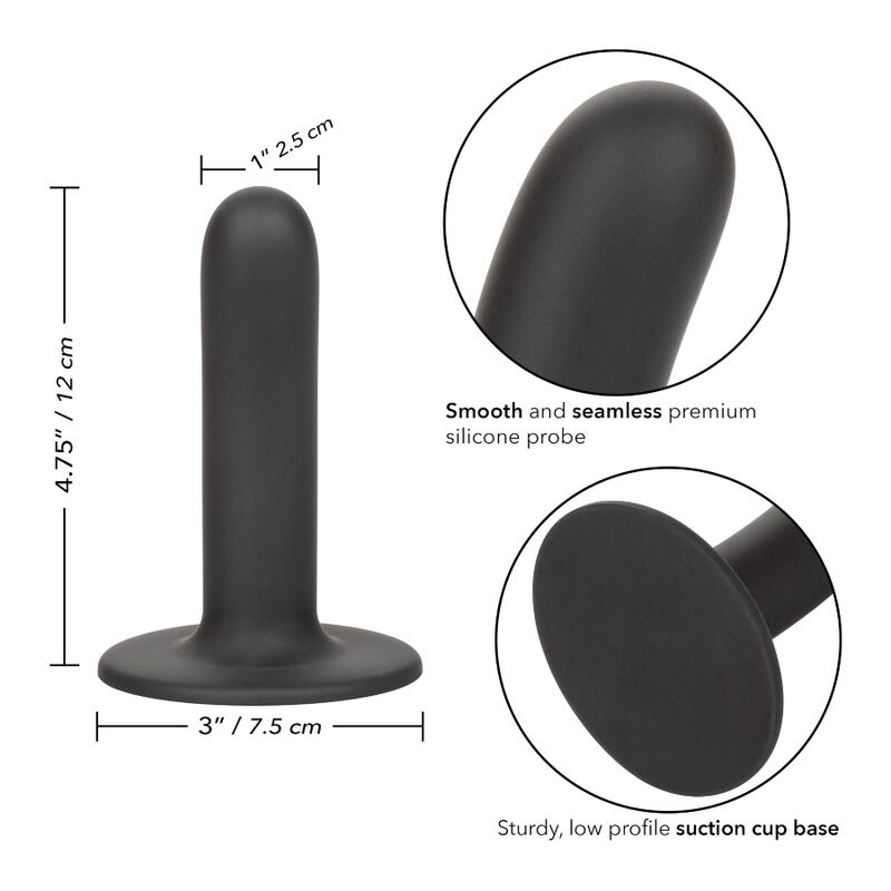 Gode lisse Boundless 12 cm compatible harnais — CALEXOTICS