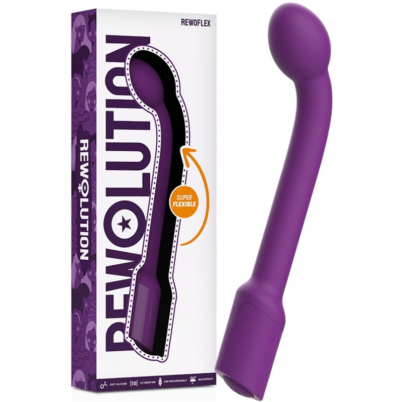 Vibrateur flexible stimulateur de point G — REWOLUTION
