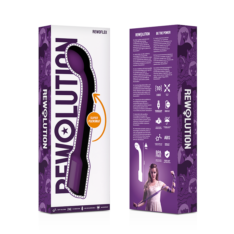 Vibrateur flexible stimulateur de point G — REWOLUTION