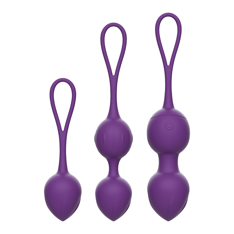 Boules de geisha vibrantes avec télécommande WatchMe — REWOLUTION