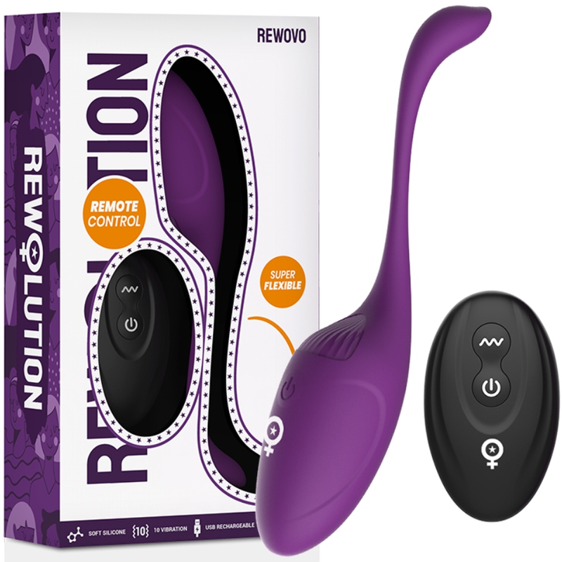 Œuf vibrant télécommandé — REWOLUTION