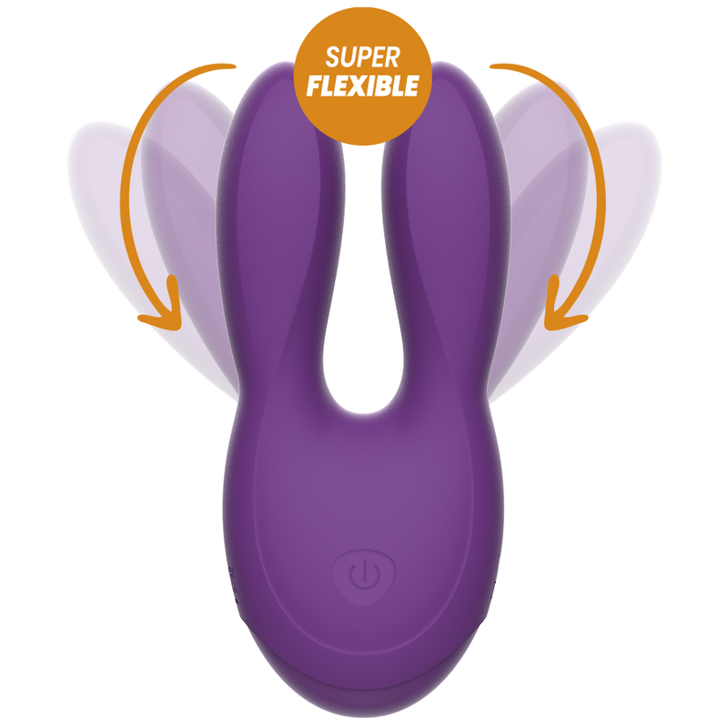 Stimulateur clitoridien double embout flexible — REWOLUTION
