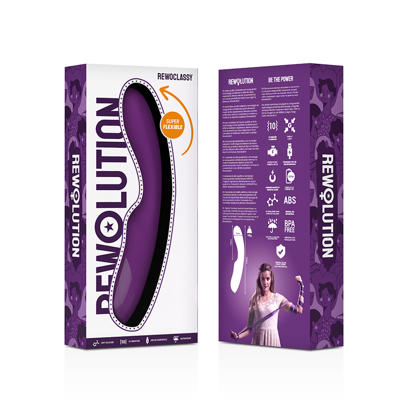 Vibrateur souple point G Rewoclassy — REWOLUTION