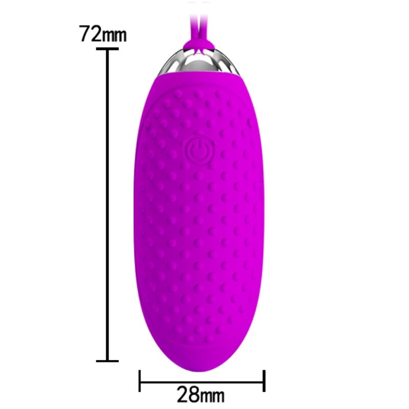Oeuf vibrant télécommandé Joanna 12 modes — PRETTY LOVE SMART