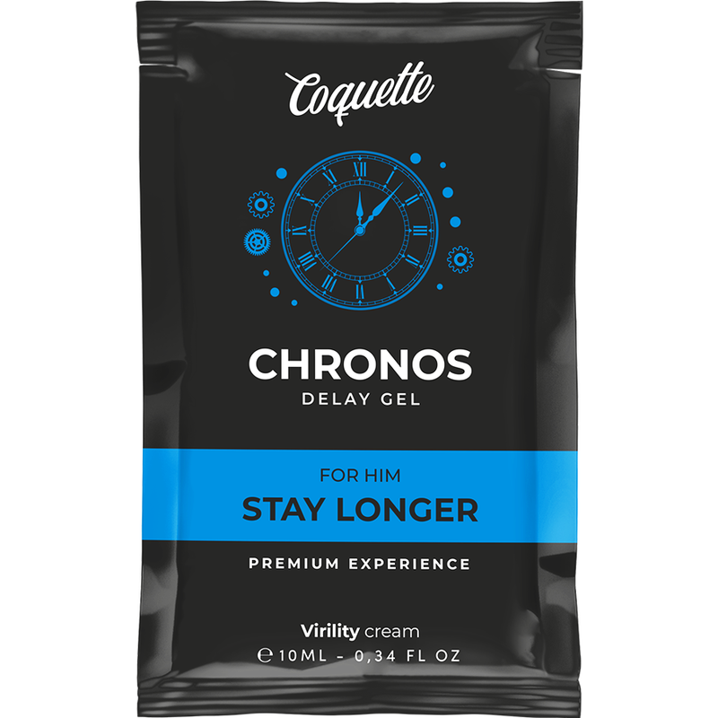 Gel retardant Chronos format poche pour lui — COQUETTE COSMETICS