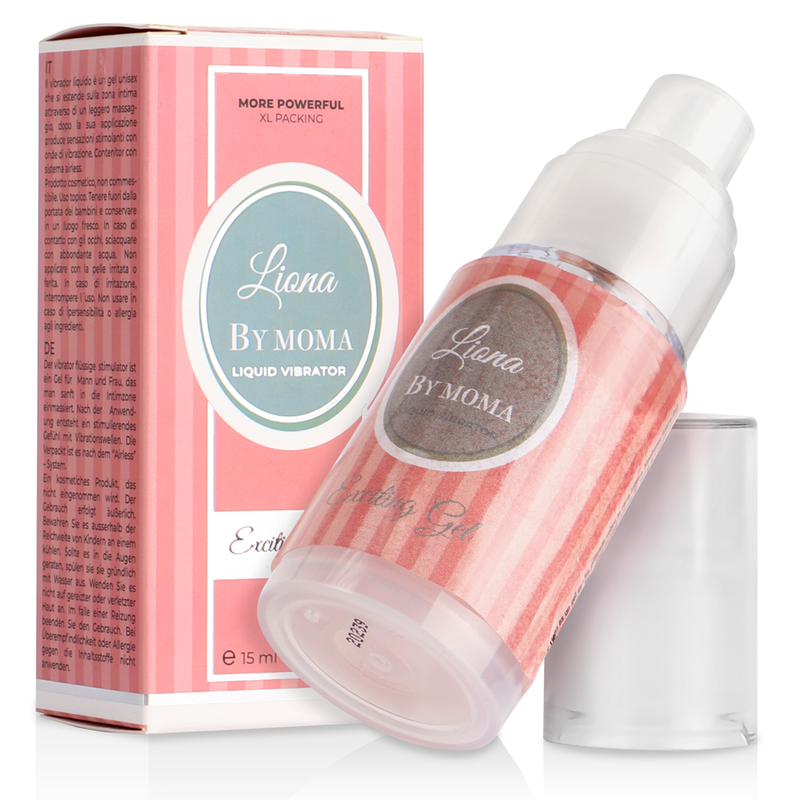 Gel stimulant liquide aux sensations vibrantes — LIONA BY MOMA